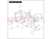 Harley-Davidson 2009 SOFTAIL CROSS BONES  - FLSTSB FRAME & JIFFY STAND