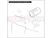 Harley-Davidson 2009 SOFTAIL SOFTAIL STANDARD  - FXST EVAPORATIVE EMISSIONS COMPONENTS