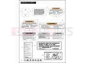 Harley-Davidson 2009 TOURING ELECTRA GLIDE CLASSIC  - FLHTC WARNINGS & LABELS
