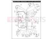 Harley-Davidson 2009 TOURING ELECTRA GLIDE CLASSIC  - FLHTC WIRING HARNESS - INTERCONNECT - FLHT, FLHTC, FLHTCU & FLHX