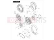 Harley-Davidson 2009 TOURING ULTRA CLASSIC  - FLHTCU FRONT WHEEL