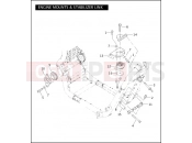 Harley-Davidson 2009 VRSC V-ROD MUSCLE  - VRSCF ENGINE MOUNTS & STABILIZER LINK