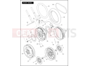 Harley-Davidson 2009 VRSC V-ROD MUSCLE  - VRSCF FRONT WHEEL