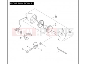 Harley-Davidson 2008 CVO/CUSTOM CVO DYNA  - FXDSE2 FRONT TURN SIGNALS