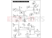 Harley-Davidson 2008 DYNA DYNA SUPER GLIDE  - FXD WIRING HARNESS - FXD, FXDB, FXDL (CONTINUED)
