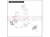 Harley-Davidson 2008 DYNA DYNA STREET BOB  - FXDB ALTERNATOR & REGULATOR