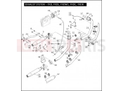 Harley-Davidson 2008 DYNA DYNA STREET BOB  - FXDB EXHAUST SYSTEM - FXD, FXDL, FXDWG, FXDC, FXDB