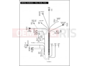 Harley-Davidson 2008 DYNA DYNA STREET BOB  - FXDB WIRING HARNESS - FXD, FXDB, FXDL