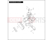 Harley-Davidson 2008 SIDECAR FLHTC SIDECAR  - SIDECAR FOR FLHTC REAR BRAKE CALIPER