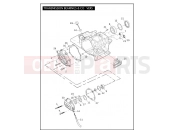 Harley-Davidson 2008 SIDECAR FLHX SIDECAR  - SIDECAR FOR FLHX TRANSMISSION BEARINGS & COVERS