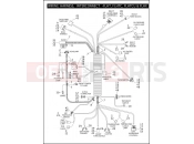 Harley-Davidson 2008 SIDECAR FLHX SIDECAR  - SIDECAR FOR FLHX WIRING HARNESS - INTERCONNECT - FLHT, FLHTC, FLHTCU & FLHX