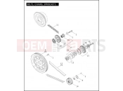 HARLEY-DAVIDSON ROCKER  - FXCW BELTS, CHAINS, SPROCKETS