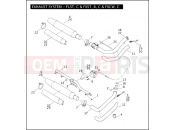 HARLEY-DAVIDSON ROCKER  - FXCW EXHAUST SYSTEM - FLST, C & FXST, B, C & FXCW, C