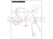 Harley-Davidson 2008 TOURING ULTRA CLASSIC  - FLHTCU FRONT BRAKE LINES - ABS