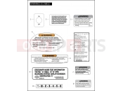 Harley-Davidson 2008 TOURING ULTRA CLASSIC  - FLHTCU WARNINGS & LABELS