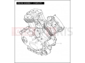 Harley-Davidson 2008 VRSC VRSCAW W/ABS  - VRSCAWA ENGINE ASSEMBLY - COMPLETE