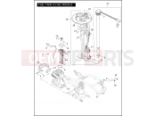 Harley-Davidson 2008 VRSC VRSCAW W/ABS  - VRSCAWA FUEL TANK & FUEL MODULE