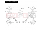 Harley-Davidson 2008 VRSC VRSCAW W/ABS  - VRSCAWA 105 HANDLEBAR SWITCHES