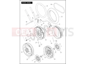 Harley-Davidson 2008 VRSC VRSCD NIGHT ROD  - VRSCD FRONT WHEEL