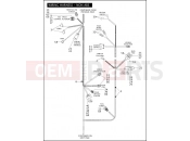 Harley-Davidson 2008 VRSC VRSCDX NIGHT ROD SPECIAL  - VRSCDX WIRING HARNESS - NON ABS (CONTINUED)