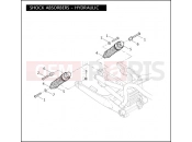 Harley-Davidson 2008 VRSC VRSCDA NIGHT ROD W/ABS  - VRSCDA 105 SHOCK ABSORBERS - HYDRAULIC
