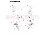 Harley-Davidson 2007 CVO/CUSTOM CVO ROAD KING  - FLHRSE3 HANDLEBAR SWITCHES