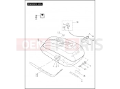 Harley-Davidson 2007 CVO/CUSTOM CVO ROAD KING  - FLHRSE3 SADDLEBAGS