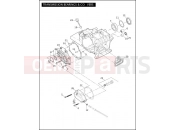 Harley-Davidson 2007 CVO/CUSTOM CVO ROAD KING  - FLHRSE3 TRANSMISSION BEARINGS & COVERS