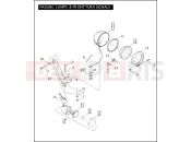 Harley-Davidson 2007 CVO/CUSTOM CVO ULTRA CLASSIC  - FLHTCUSE2 PASSING LAMPS & FRONT TURN SIGNALS