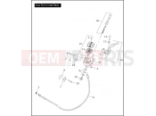 Harley-Davidson 2007 CVO/CUSTOM CVO SOFTAIL SPRINGER  - FXSTSSE CLUTCH CONTROL