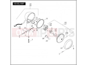 Harley-Davidson 2007 DYNA DYNA LOW RIDER  - FXDL HEADLAMP