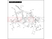 Harley-Davidson 2007 SOFTAIL NIGHT TRAIN  - FXSTB FRAME & JIFFY STAND