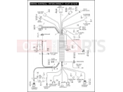 Harley-Davidson 2007 TOURING ROAD KING  - FLHR WIRING HARNESS, INTERCONNECT - FLHT & FLHX