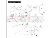 HARLEY-DAVIDSON ELECTRA GLIDE STANDARD  - FLHT INNER FAIRING - FLTR
