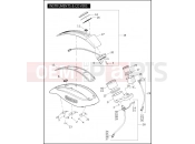 INSTRUMENTS & COVERS - Harley-Davidson CVO V-ROD - VRSCSE2 2006