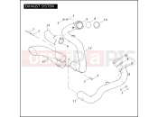 EXHAUST SYSTEM - Harley-Davidson CVO VR DESTROYER - VRXSE 2006