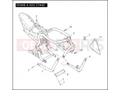 FRAME & SIDE STAND - Harley-Davidson CVO VR DESTROYER - VRXSE 2006