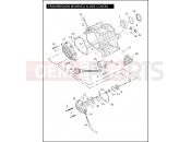 Harley-Davidson 2006 DYNA DYNA 35TH ANV SUPER GLIDE  - FXD35 TRANSMISSION BEARINGS & SIDE COVERS
