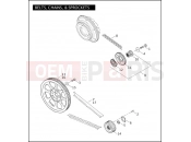 BELTS, CHAINS, & SPROCKETS - Harley-Davidson DYNA STREET BOB - FXDBI 2006