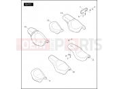 SEATS - Harley-Davidson DYNA STREET BOB - FXDBI 2006