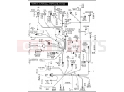 WIRING HARNESS, FXDWGI & FXD35 - Harley-Davidson DYNA STREET BOB - FXDBI 2006