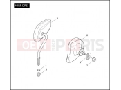 Harley-Davidson 2006 SIDECAR FLHT/I SIDECAR  - SIDECAR FOR FLHT/I MIRRORS