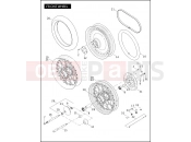 Harley-Davidson 2006 SOFTAIL SOFTAIL STANDARD  - FXST FRONT WHEEL