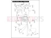 Harley-Davidson 2006 SOFTAIL SOFTAIL STANDARD  - FXSTI WIRING HARNESS, MAIN - CARBURETED