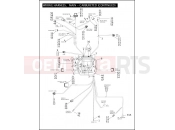 Harley-Davidson 2006 SOFTAIL SPRINGER SOFTAIL  - FXSTSI WIRING HARNESS, MAIN - CARBURETED (CONTINUED)