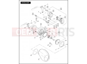 Harley-Davidson 2006 VRSC VRSCA V-ROD  - VRSCA 105 HEADLAMP