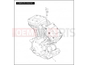 COMPLETE ENGINE - Harley-Davidson CVO FAT BOY - FLSTFSE 2005