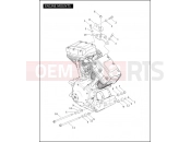 ENGINE MOUNTS - Harley-Davidson CVO FAT BOY - FLSTFSE 2005