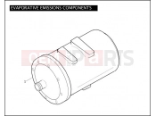EVAPORATIVE EMISSIONS COMPONENTS - Harley-Davidson CVO FAT BOY - FLSTFSE 2005