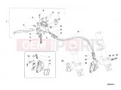 DUCATI 2000 Monster 750 FRONT BRAKE SYSTEM USA » BRAKING SYSTEM